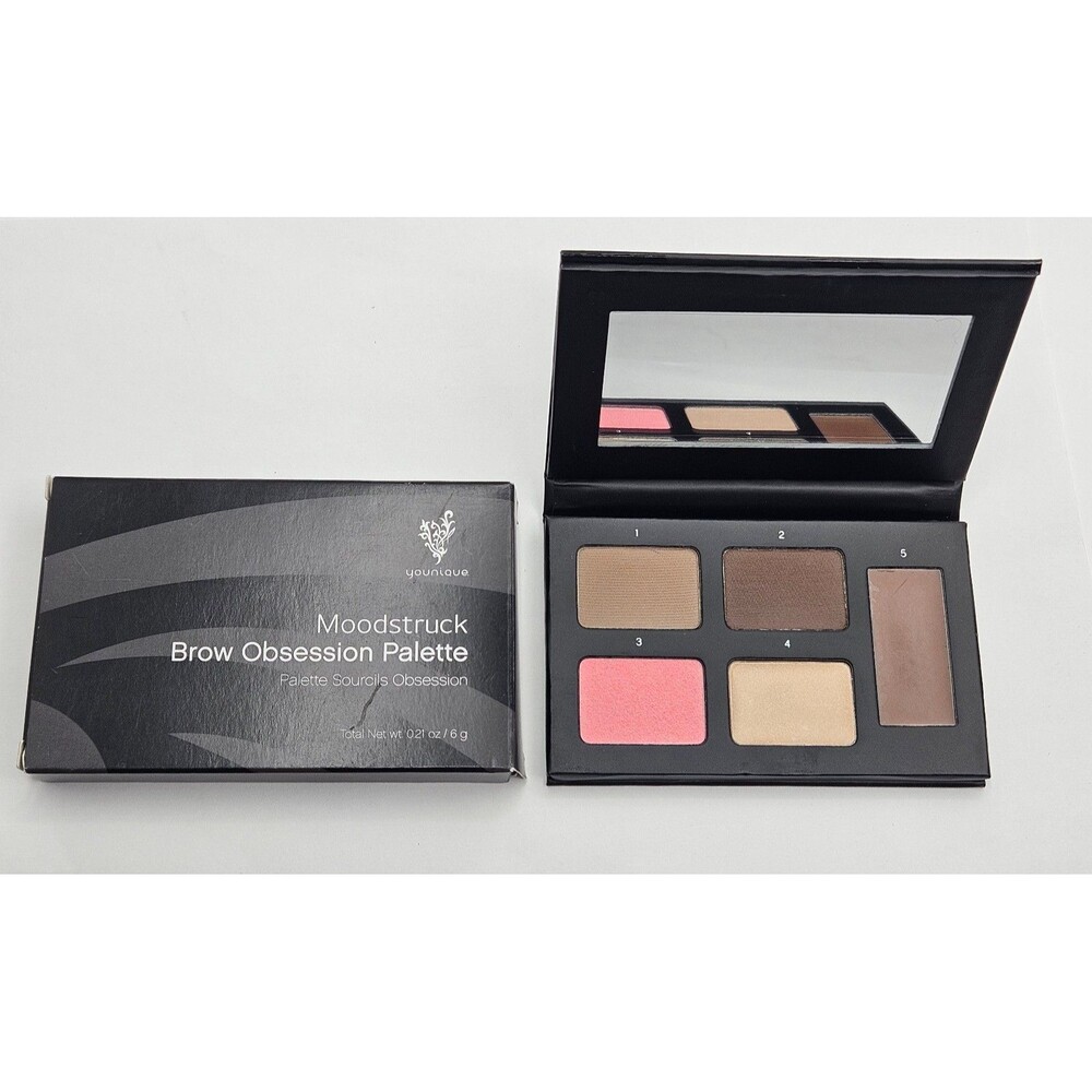 Younique Moodstruck Brow Obsession Palette in Brunette New in Box
